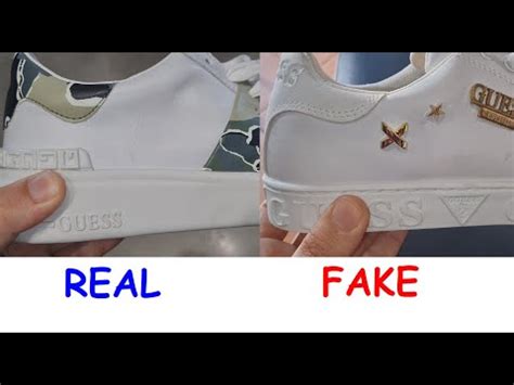 real guess shoes vs fake|guess shoes real or fake.